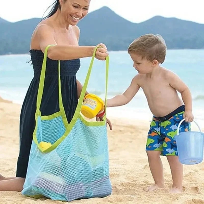 Beach Towel Large - 1/3 шт. Портативная пляжная сумка-сетка против