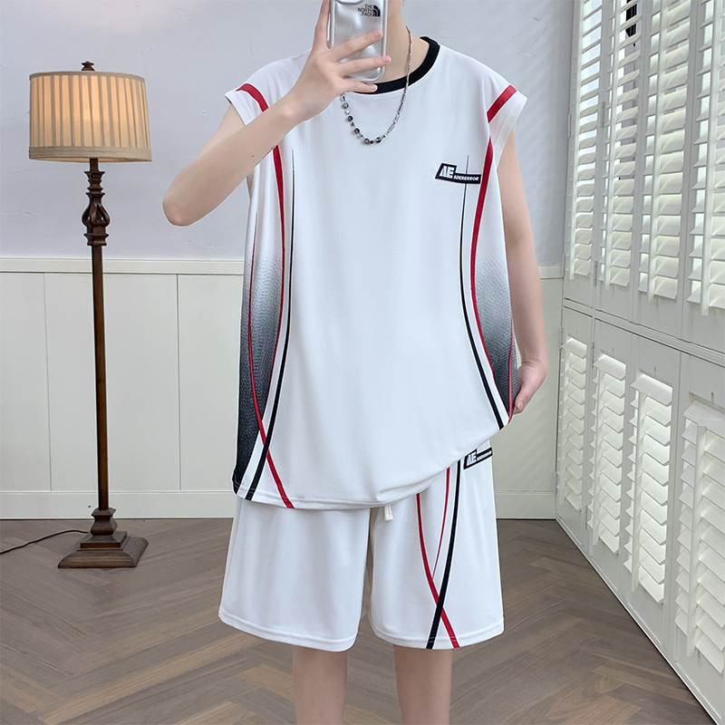 Shirt Camp Collar - Мужской повседневный спортивный костюм-двойка: модный комплект