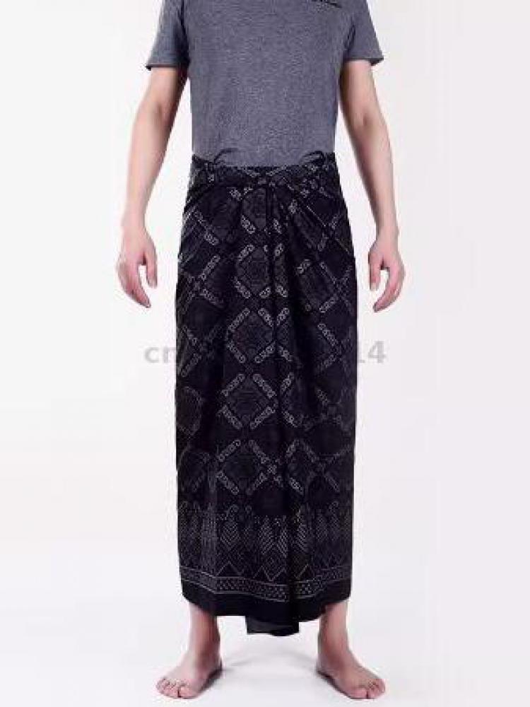 Sarong Men Wrap - Унисекс-саронг, длинная юбка-накидка в стиле батик,