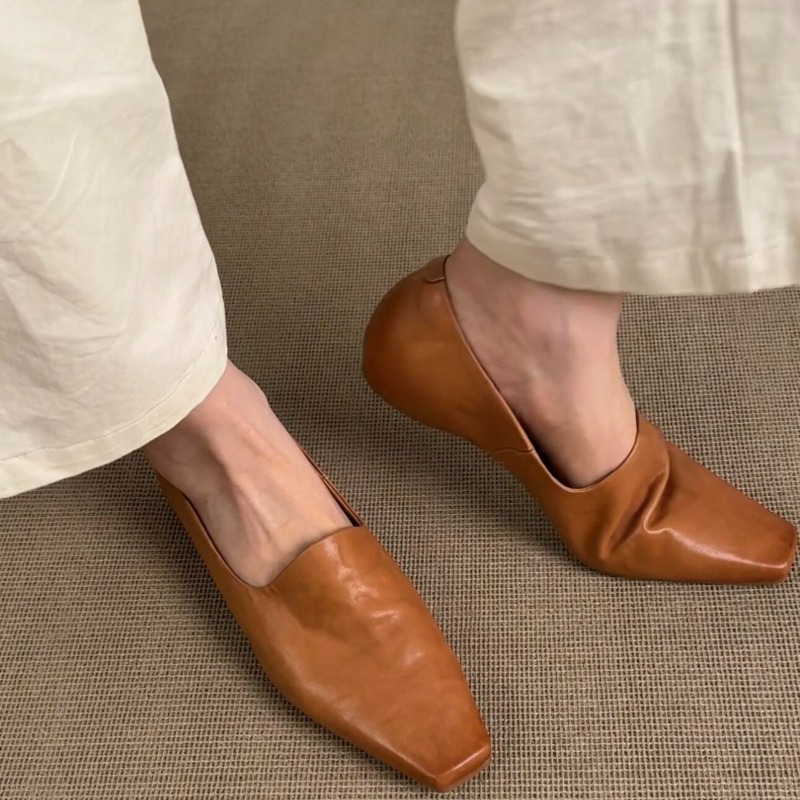 Espadrille Slip On - Ретро-лоферы женские, без застежек, в британском