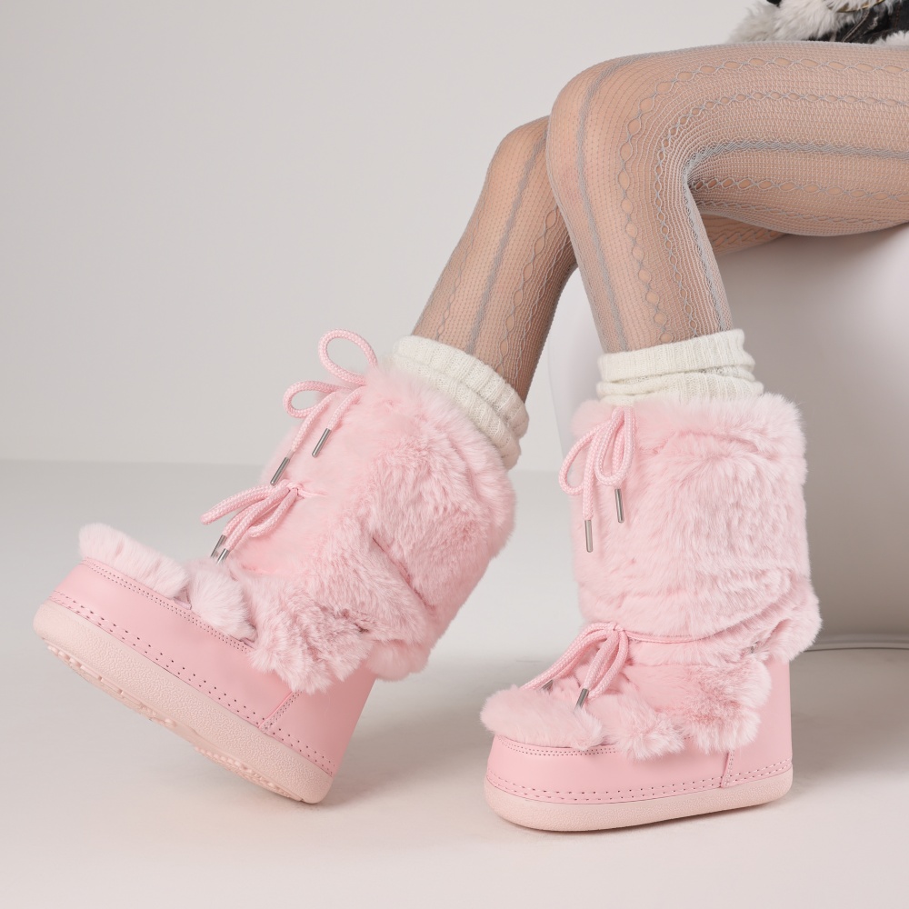 Женские пушистые ботинки с кру – обзор и цена Espadrille Slip On