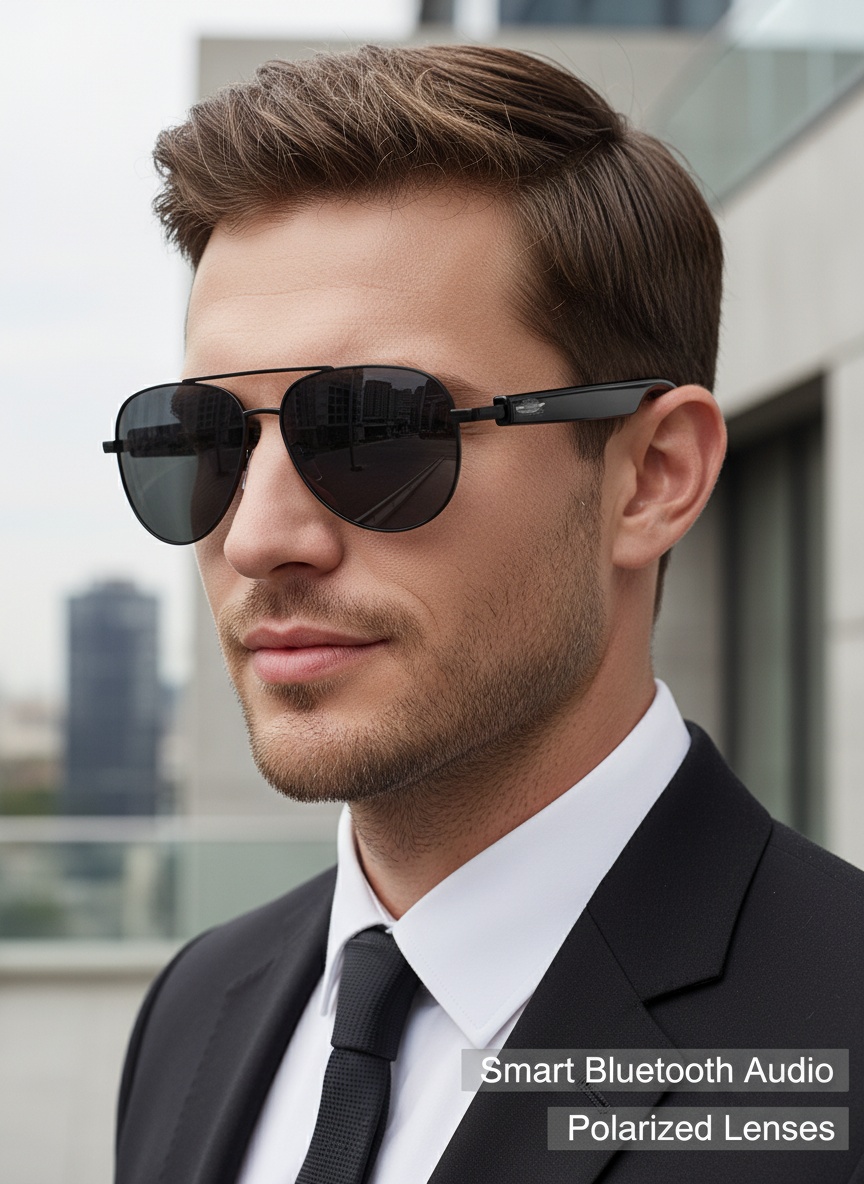 Умные Bluetooth-очки-авиаторы  – обзор и цена Sunglasses Aviator Polarized