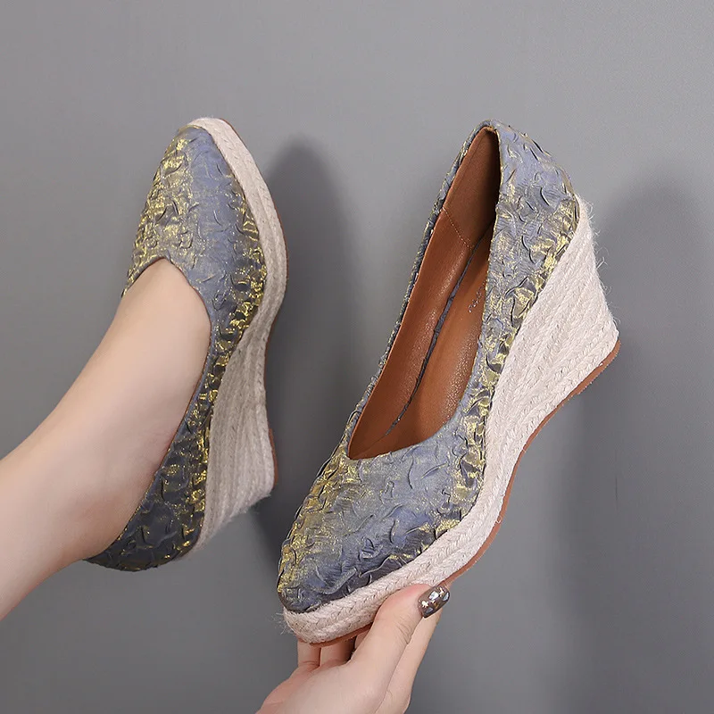 Женские эспадрильи на платформ – обзор и цена Espadrille Slip On