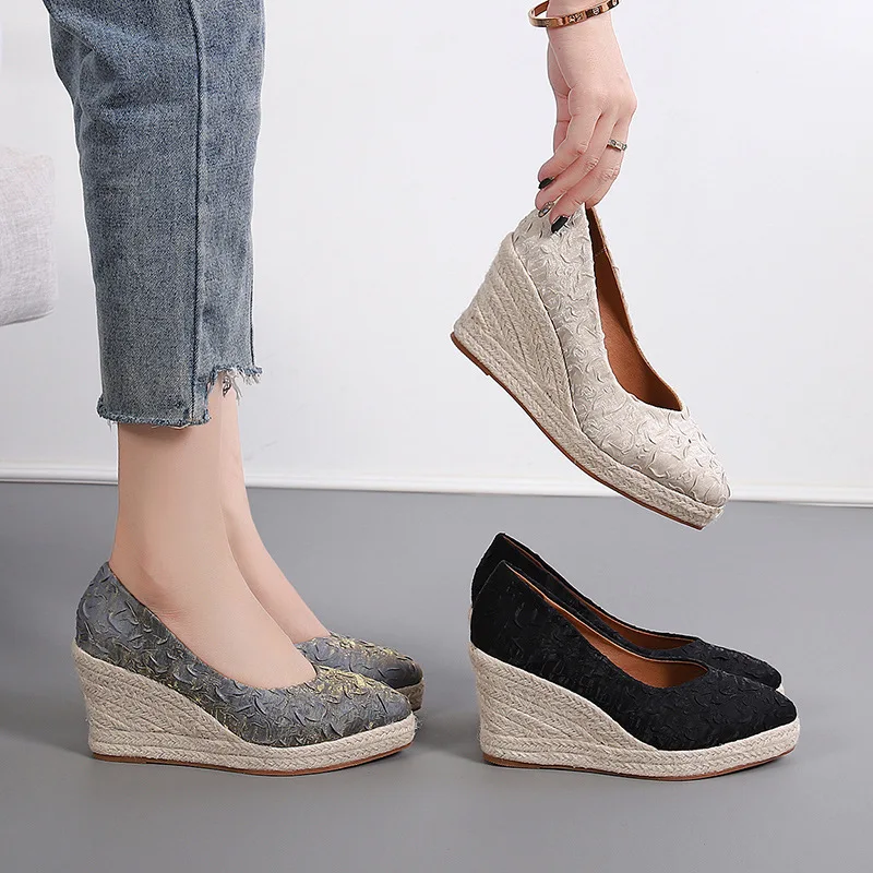 Женские эспадрильи на платформ – обзор и цена Espadrille Slip On