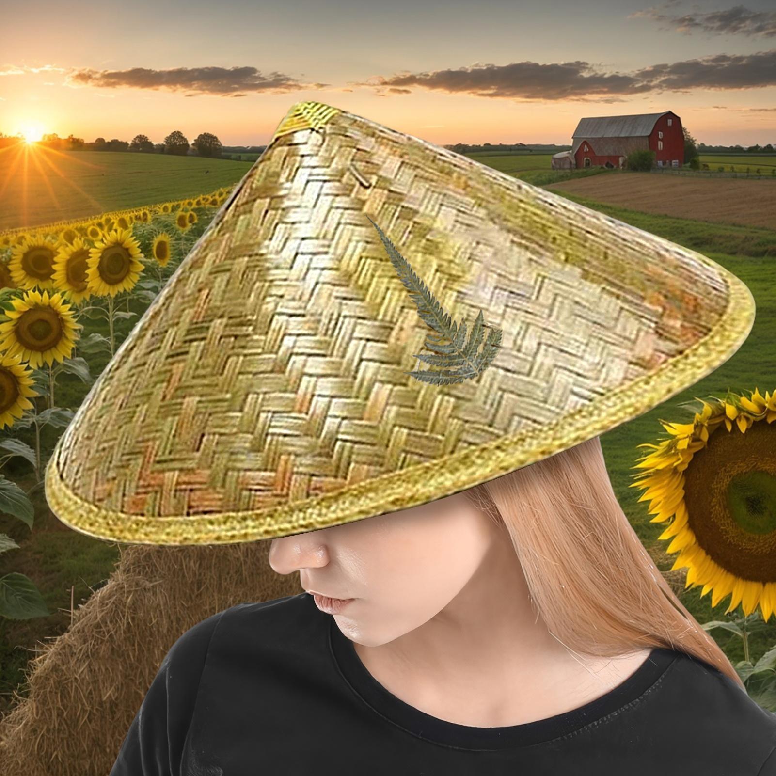 Китайская соломенная шляпа руч – обзор и цена Bucket Hat Straw