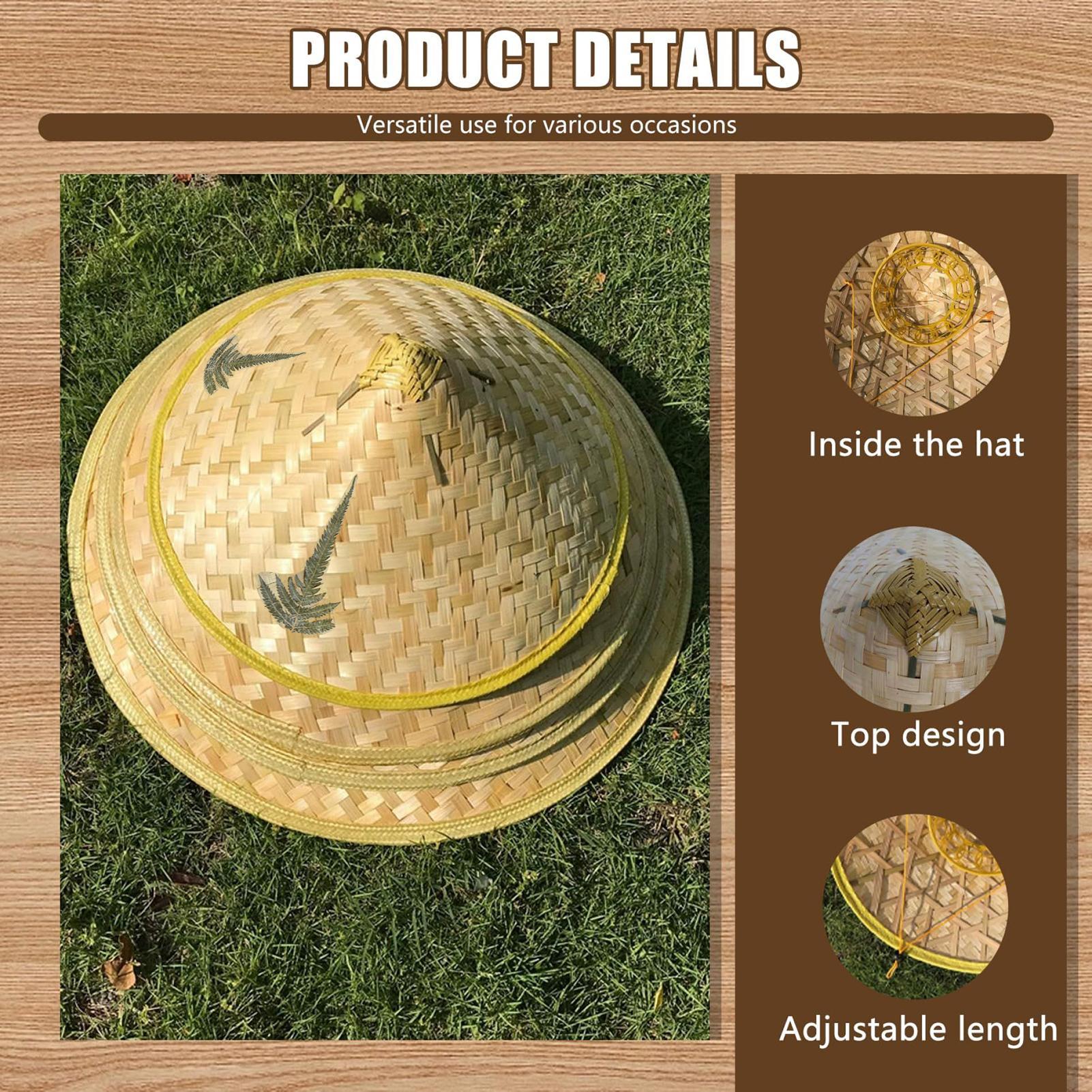 Китайская соломенная шляпа руч – обзор и цена Bucket Hat Straw