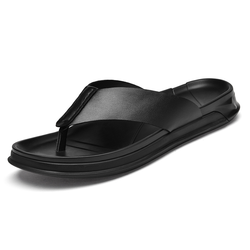 Мужские летние сандалии из нат – обзор и цена Flip Flop Leather Men