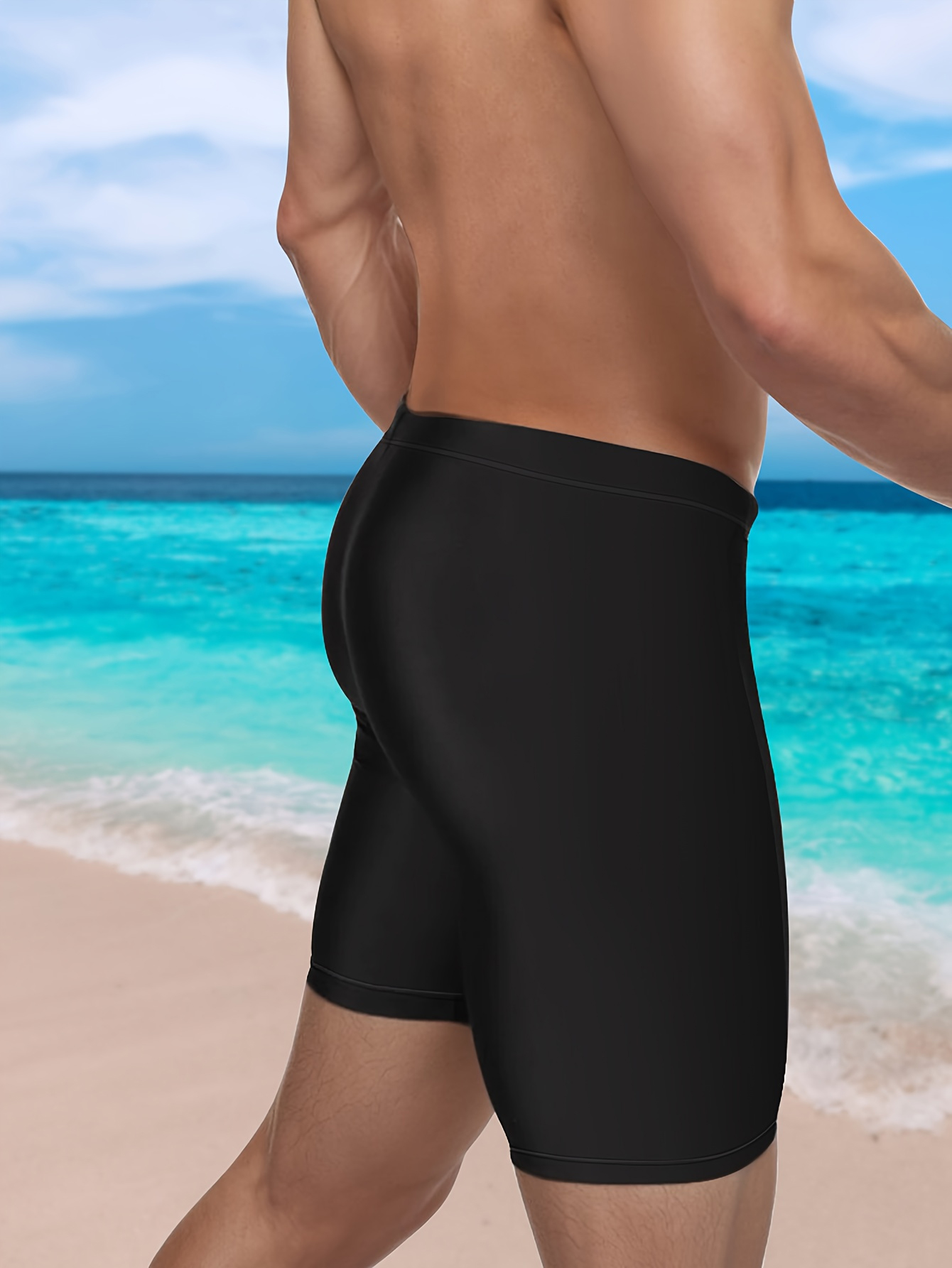 Повседневные облегающие плавки – обзор и цена Swim Trunk Quick Dry